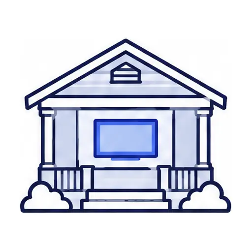 Schematic icon: Historic Home TV Mounting